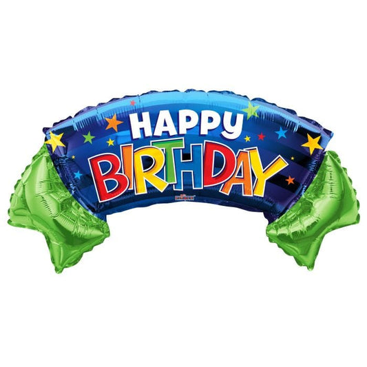 36" Happy Birthday Brite Banner