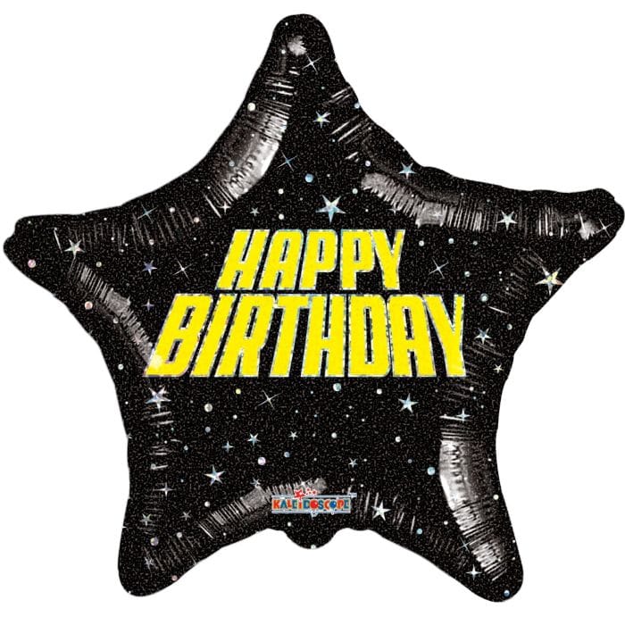 18" Happy Birthday Space Balloon
