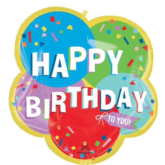 25" Happy Birthday Sunny Balloon