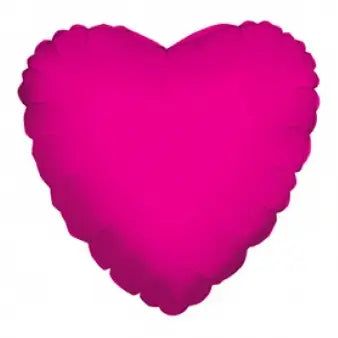 18" Hot Pink Heart Balloon