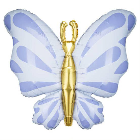 27” Blue Butterfly Balloon