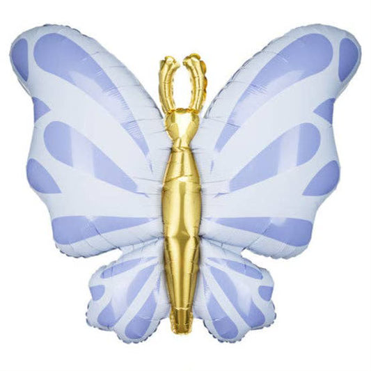 27” Blue Butterfly Balloon