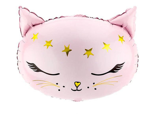 19” Pink Cat Balloon