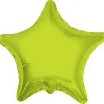 18" Pastel Green Star Balloon
