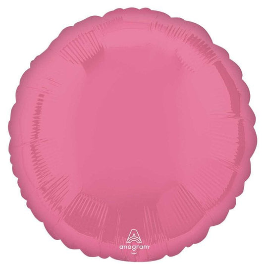 18" Pink Circle Balloon