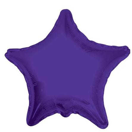 18" Purple Star Balloon