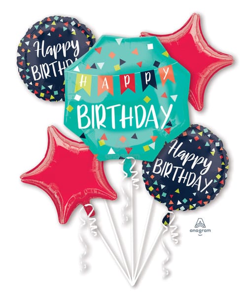 Happy Birthday Reason To Celebrate Bouquet Balloon