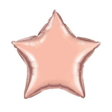 18" Rose Gold Star Balloon