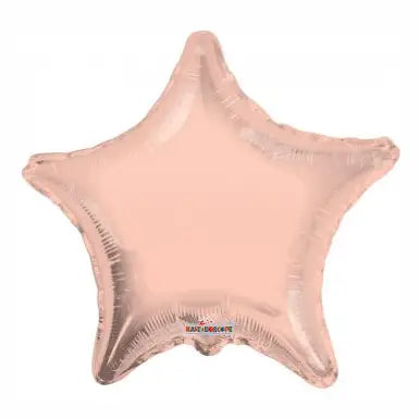 18" Rose Gold Star Balloon