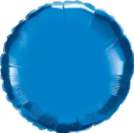 18" Royal Blue Circle Balloon