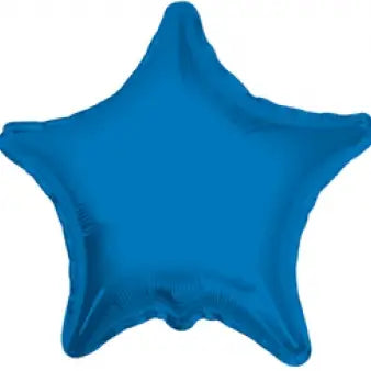 18" Royal Blue Star Balloon
