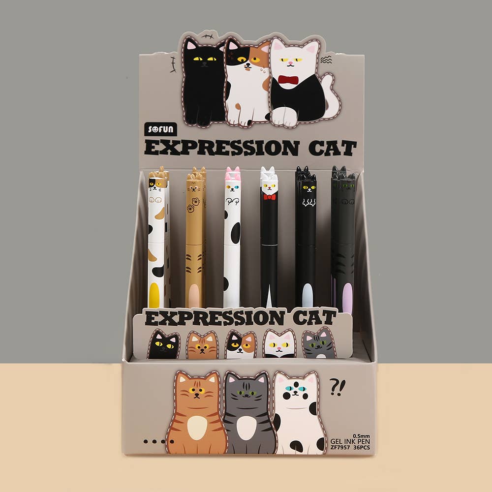 Expression Cat Gel Pen-36