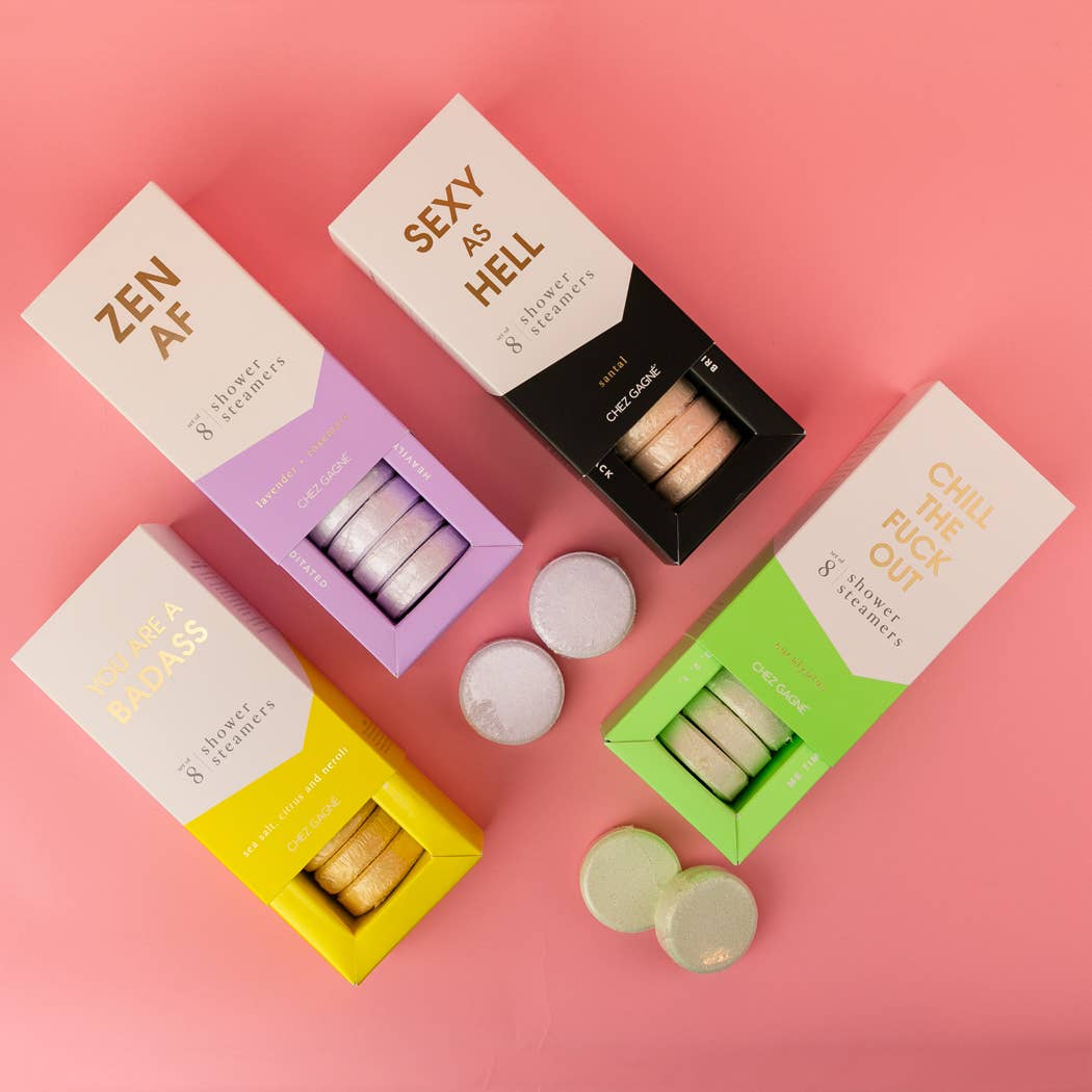 Zen AF - Aromatherapy Shower Steamers - Lavender - Set of 8