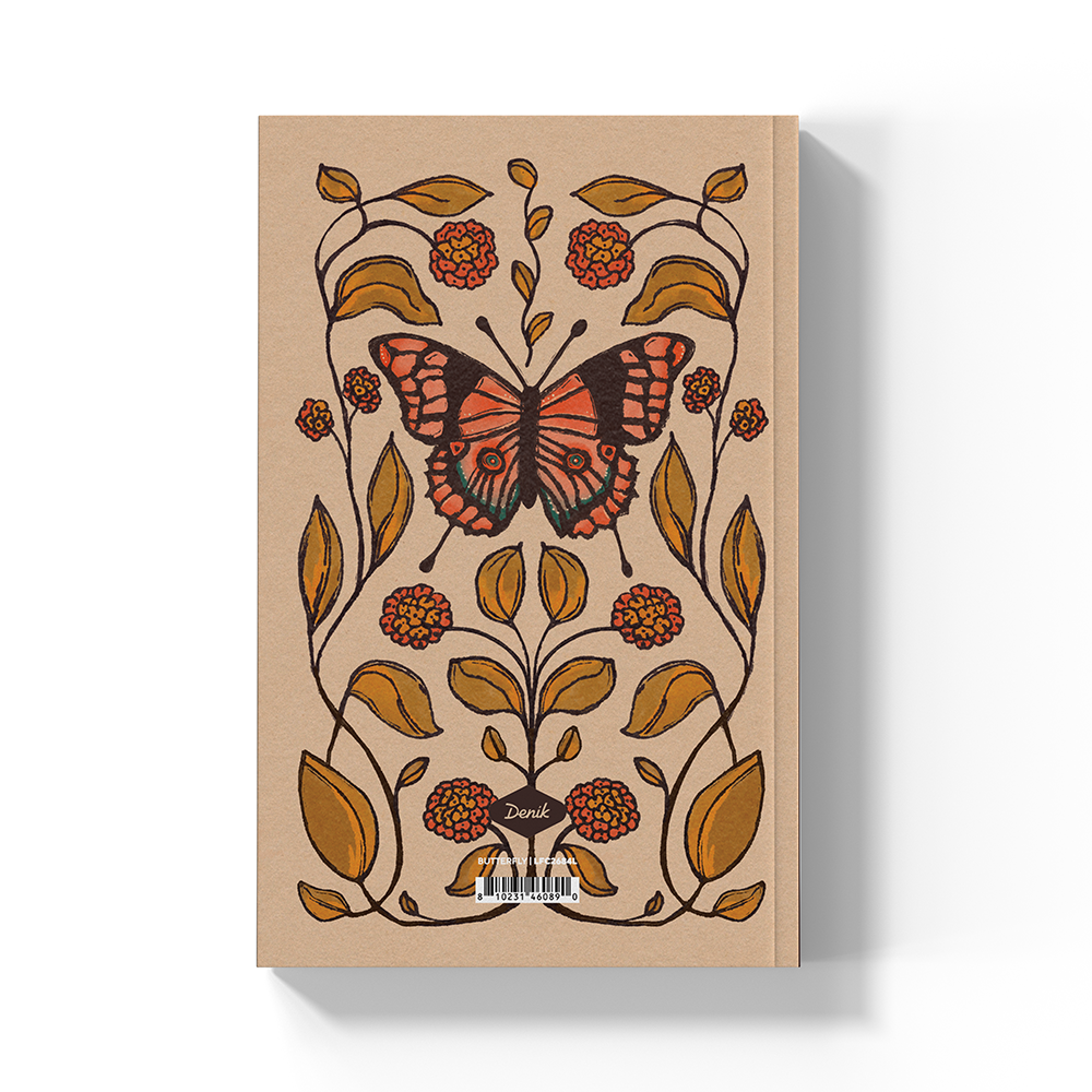 Butterfly Soft Touch Classic Layflat Notebook LFC2684L
