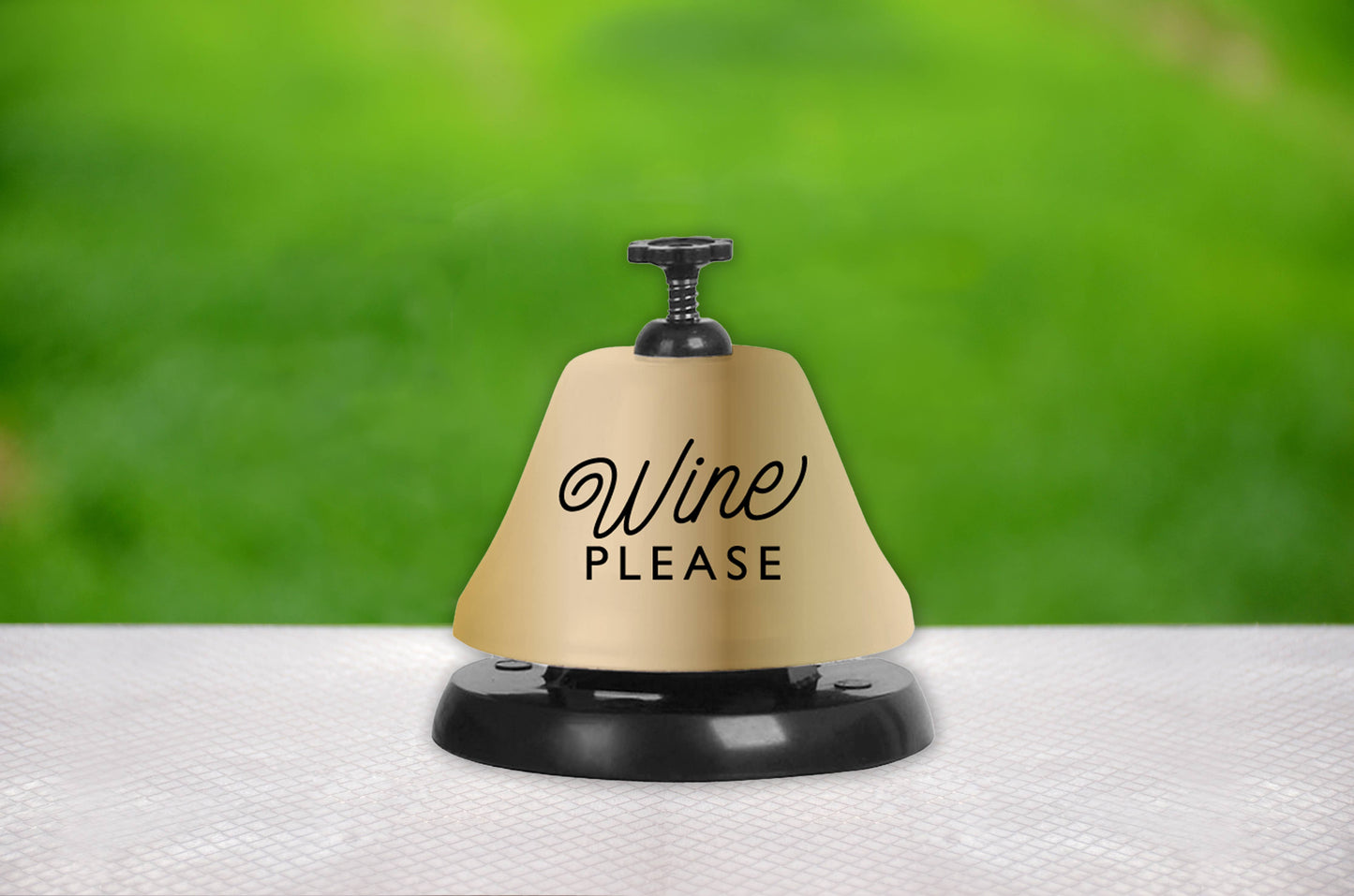 Party Favor Funny Drink Bell | Wine Please