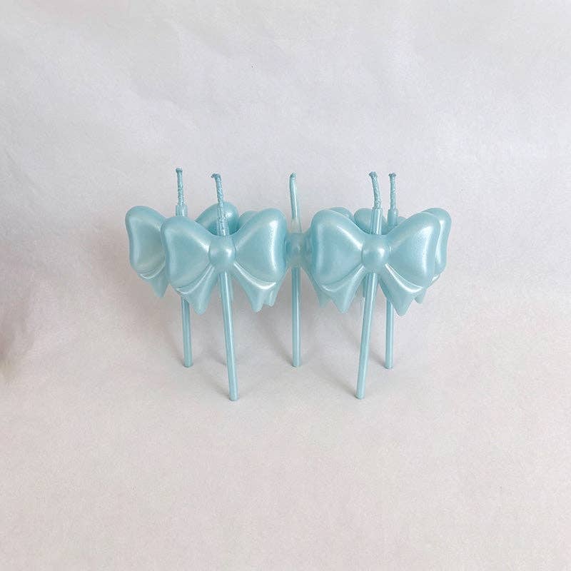 5 Bow Shaped PCS Set: Light Pink / One Size/1Pack/5PCS