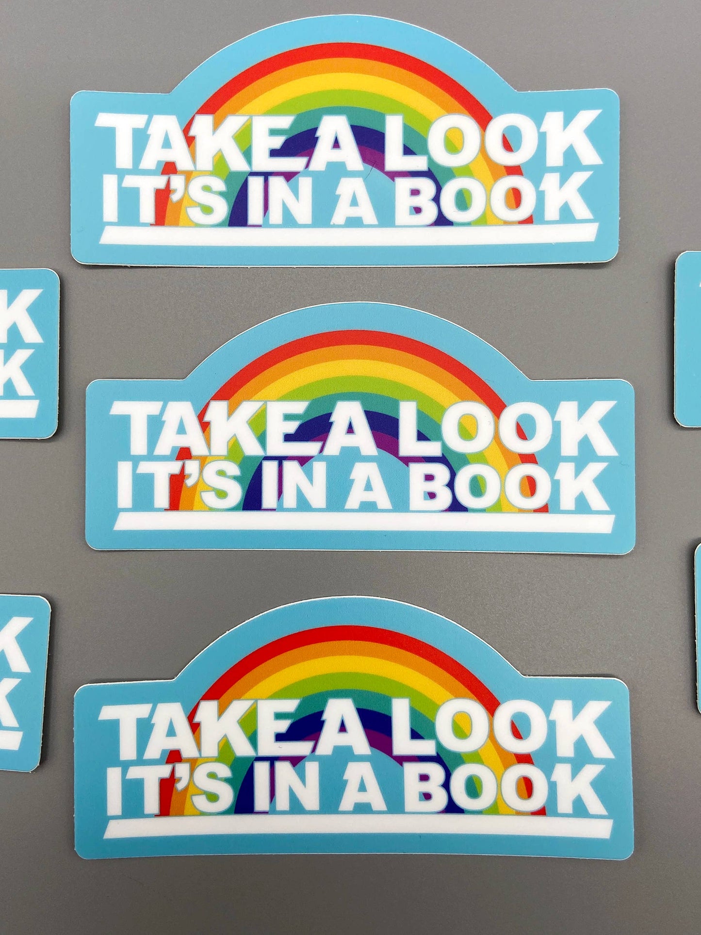 Take A Look - Reading Rainbow Sticker