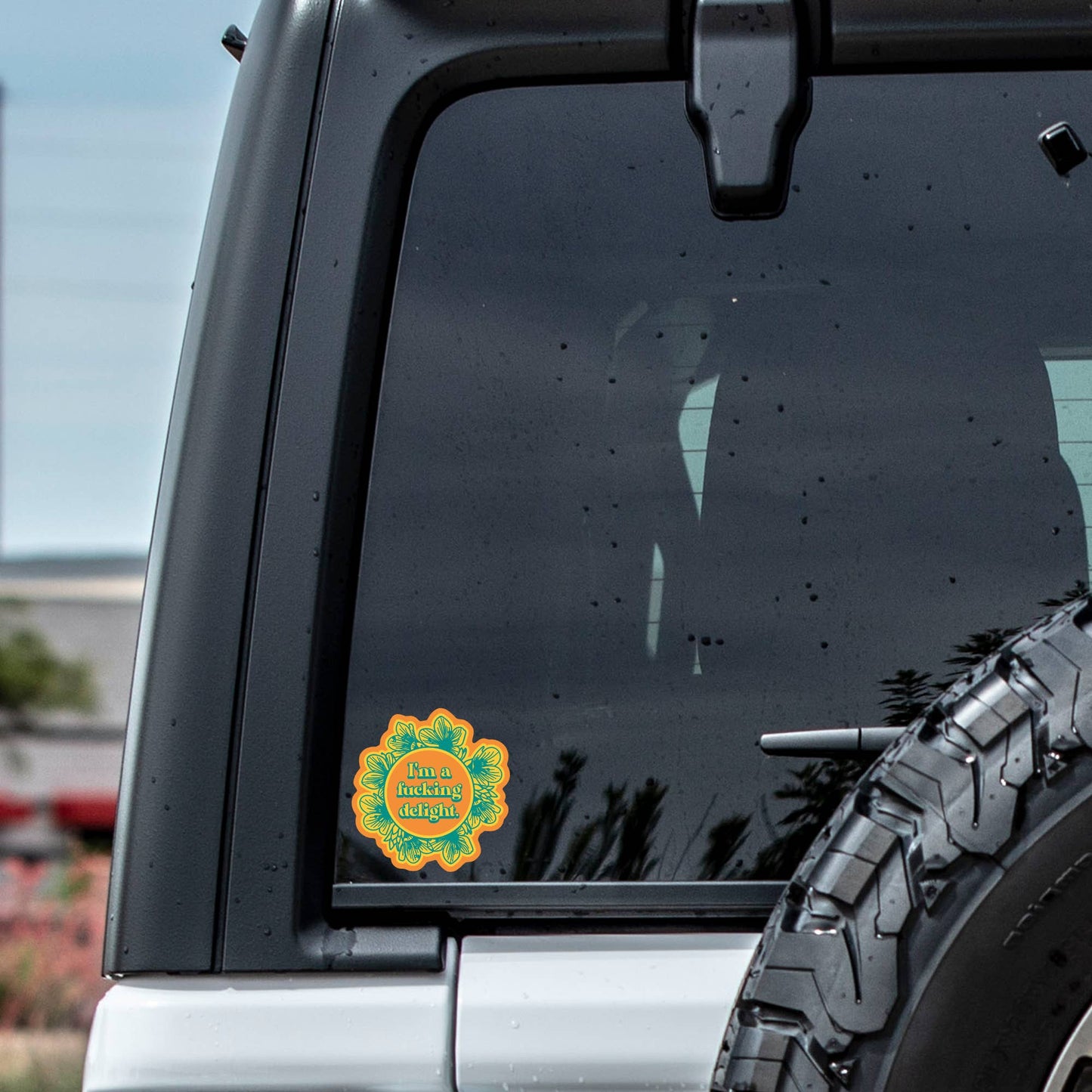 I'm A Fucking Delight Sticker