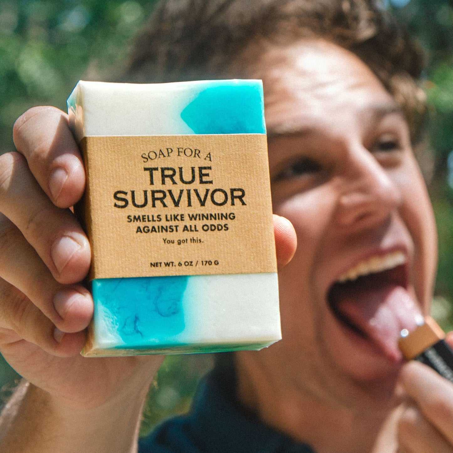 Soap for a True Survivor | Funny Soap | Sympathy Strength