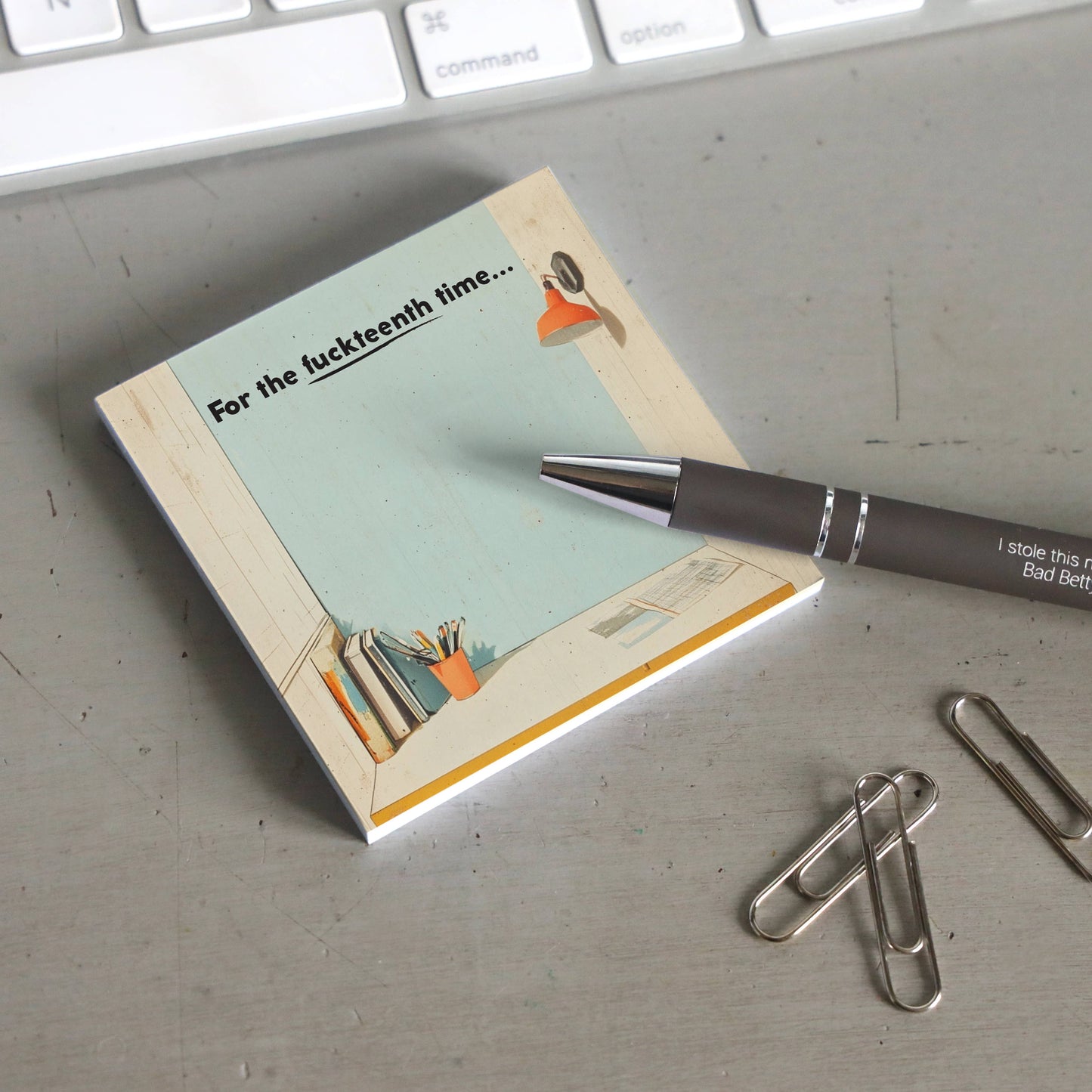 For the Fuckteenth Time - Sticky Note Pad