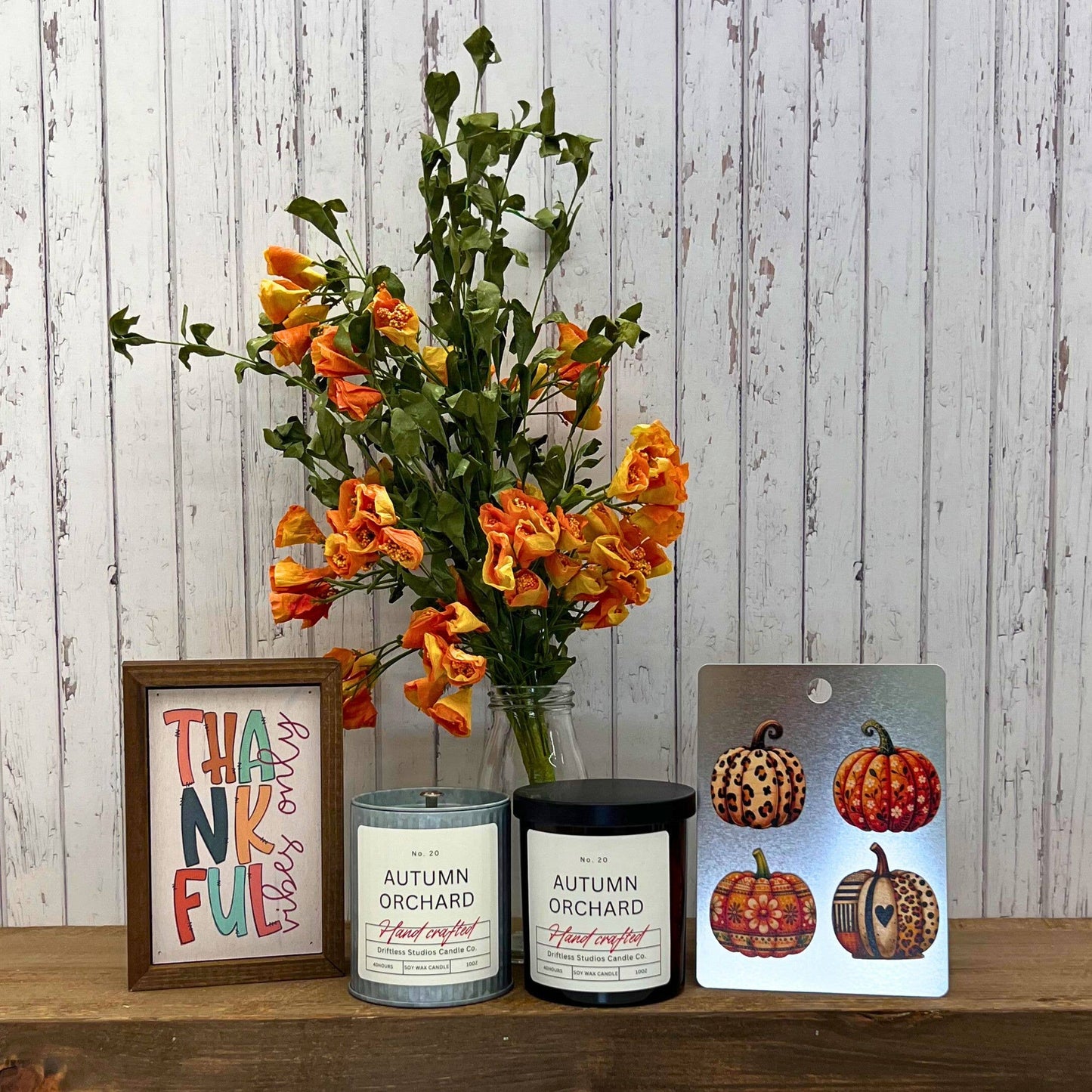 Autumn Orchard Tin Fall Farmhouse Candle