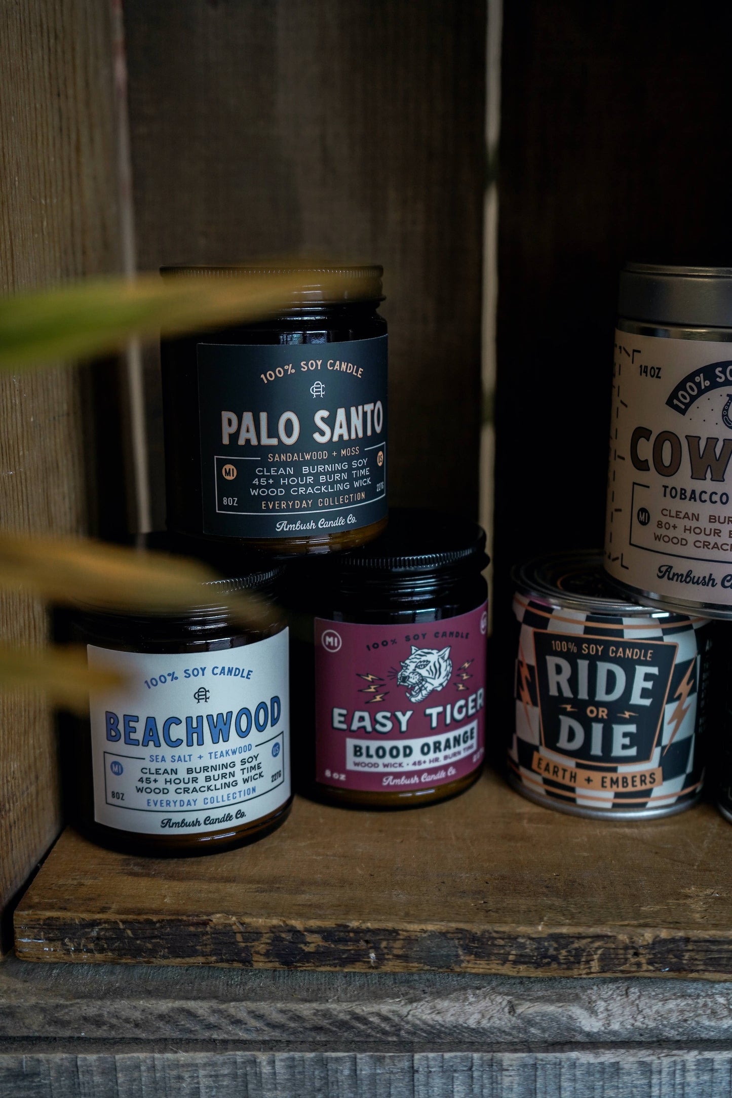 Ride Or Die | Earth & Embers 8oz Soy Candle