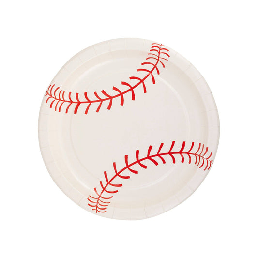 Baseball Paper Plate