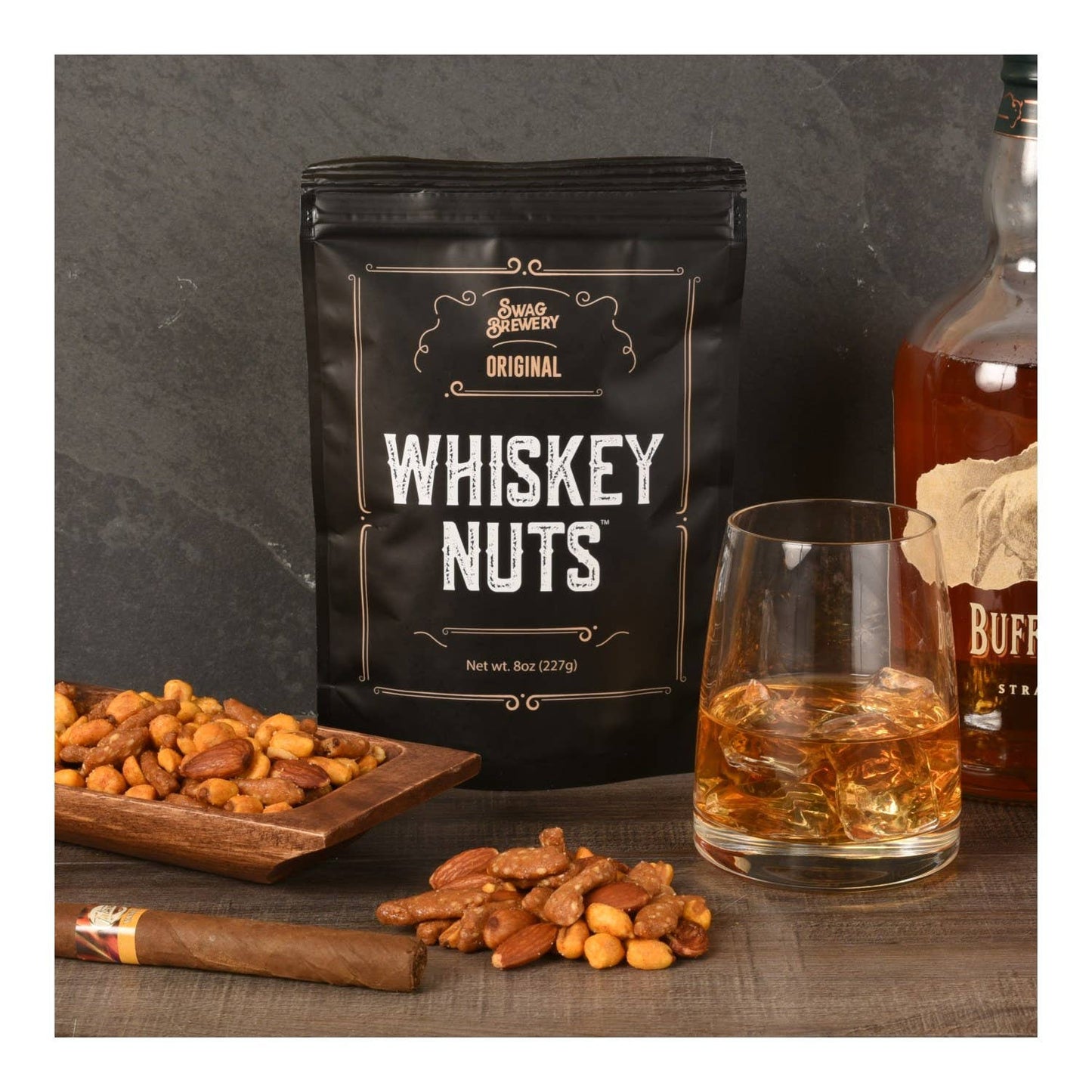 Whiskey Nuts - Gourmet Mix of Nuts Gift Set