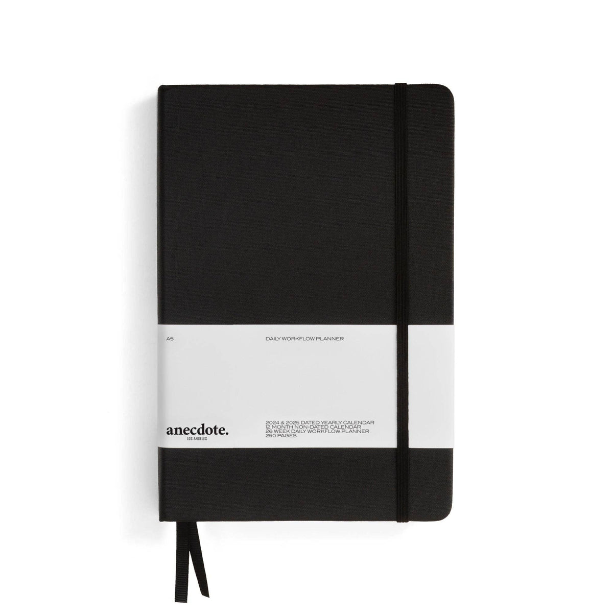 The Daily Planner - Hardcover with Library Buckram Cover: Olive