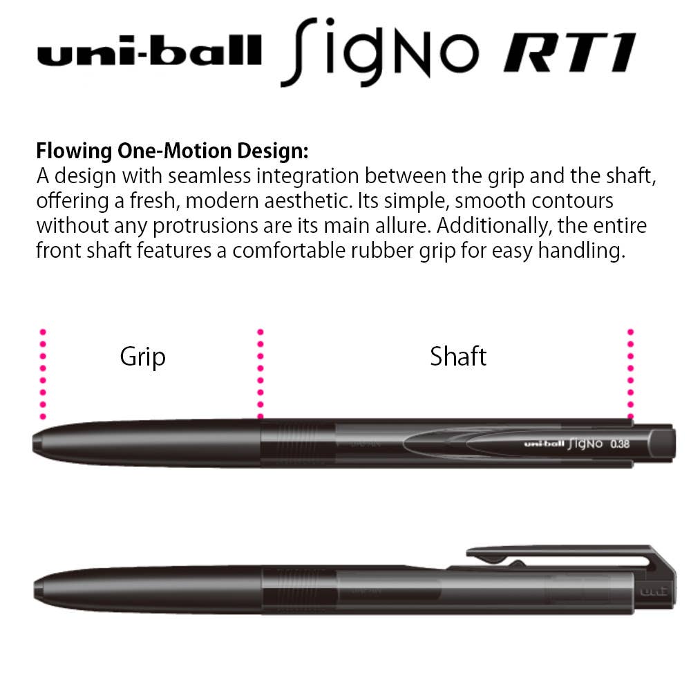 MITSUBISHI UNI BALL SIGNO RT1 PEN Violet / 0.38mm