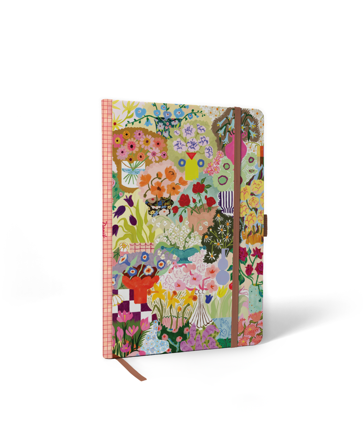 Wild Garden Soft Touch Hardbound Layflat Notebook HBLFE2549L