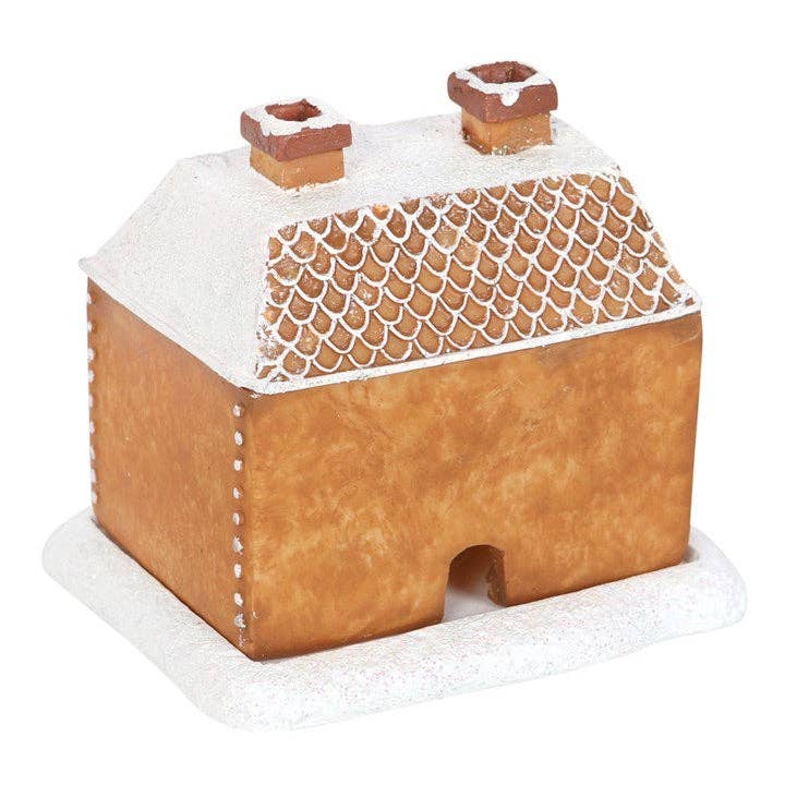 Christmas Gingerbread House Incense Cone Burner