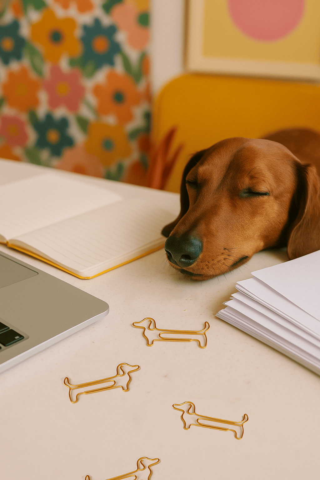 Dog Paper Clips