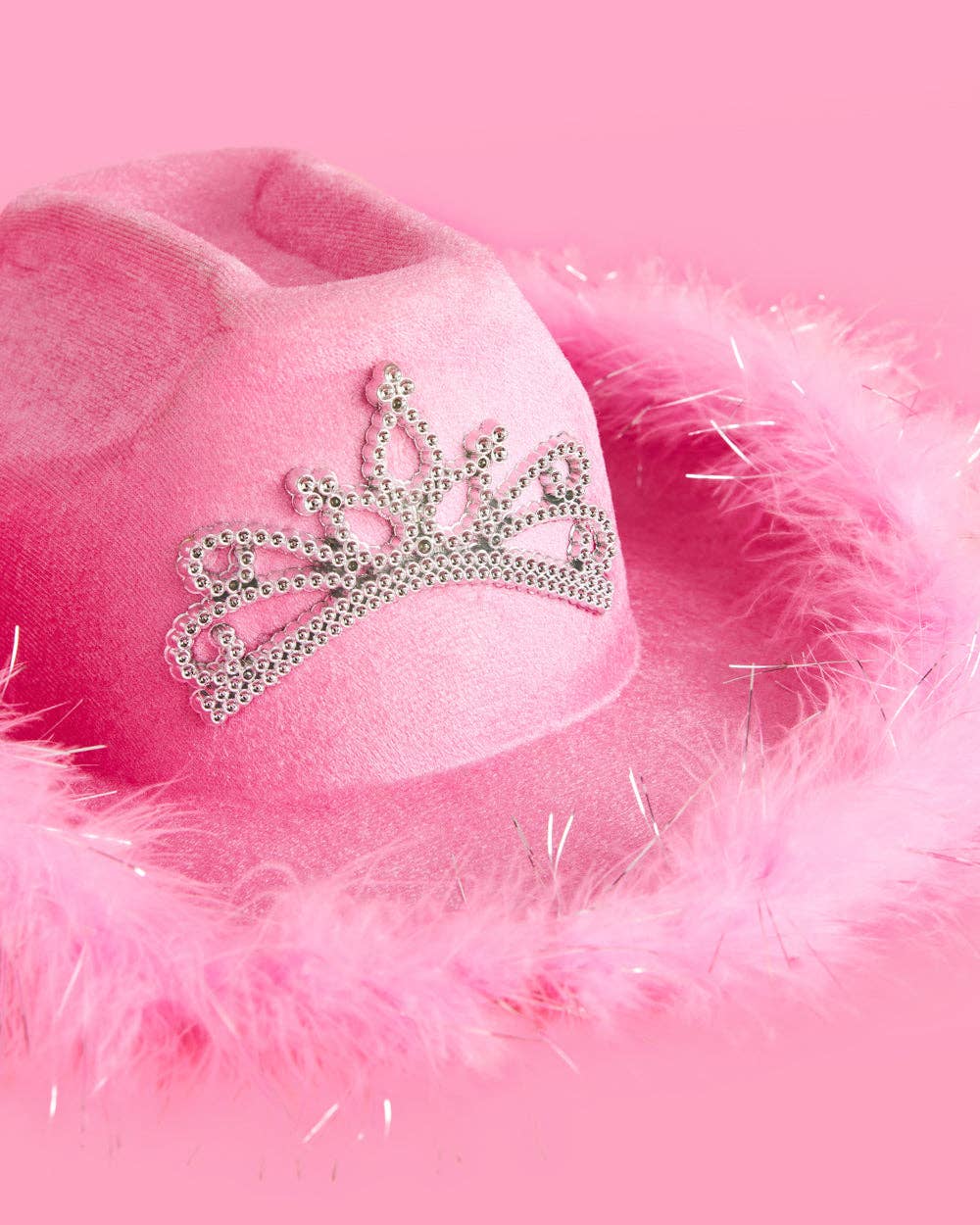 Bachelorette Party Pink Cowgirl Hat, Bday Accessory, Gift