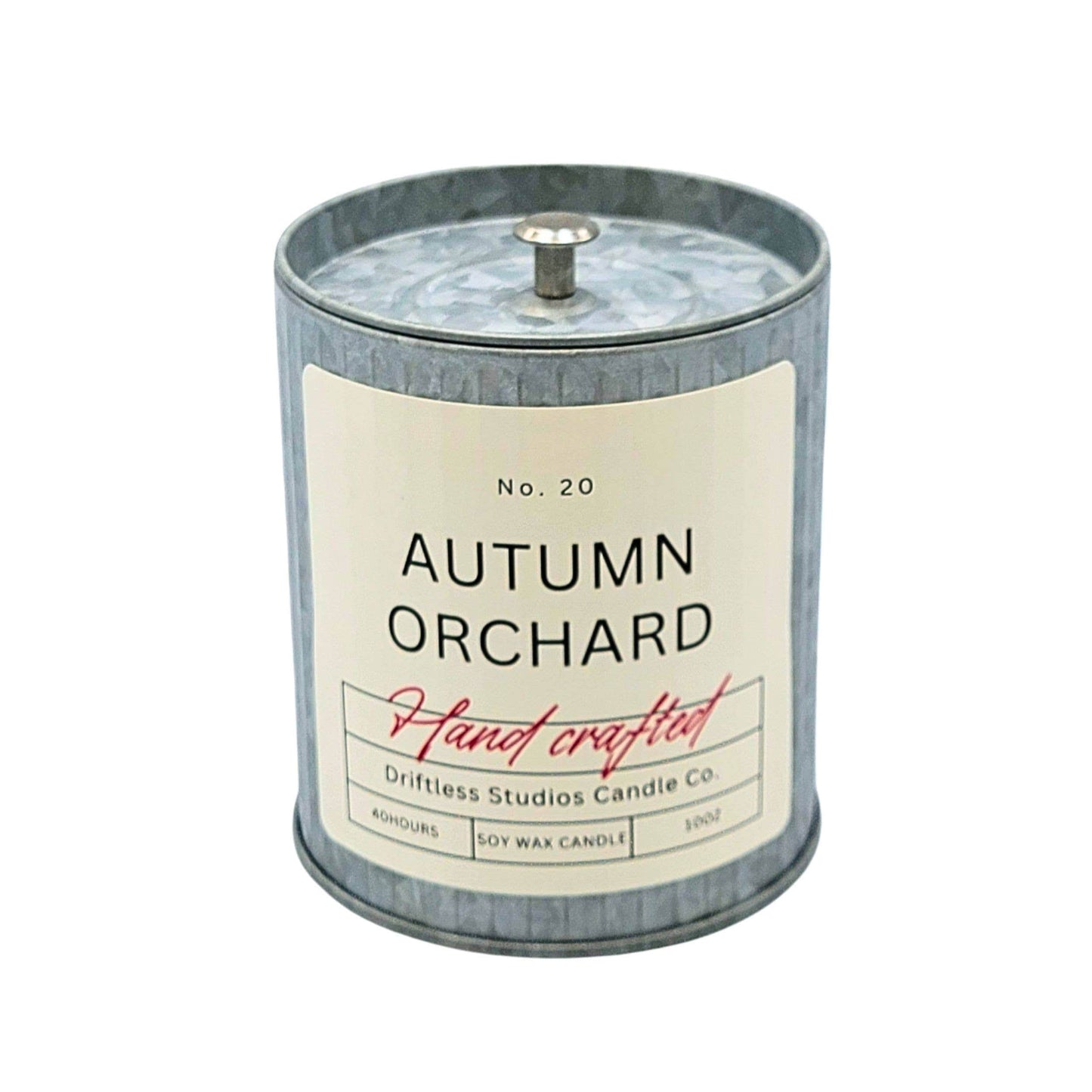 Autumn Orchard Tin Fall Farmhouse Candle