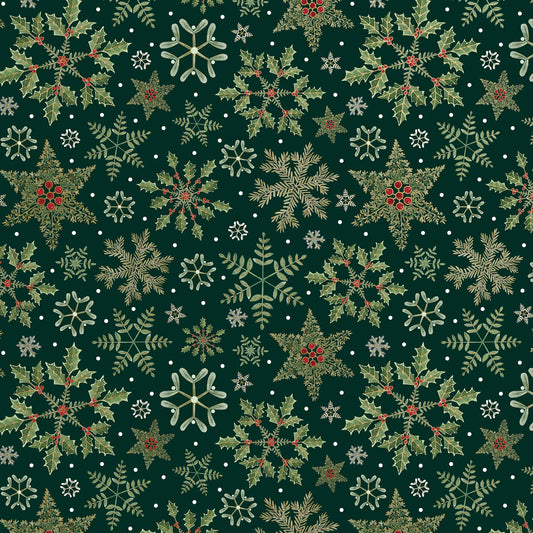 Wrap - Rolls Forest Snowflakes