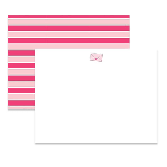 Envelope Flat Notecard Set, set of 8