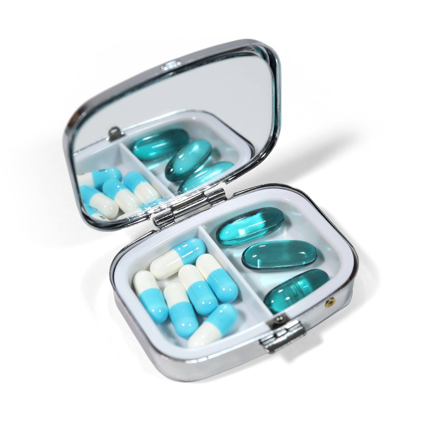 Better Living Through Chemistry - Cute Metal Pill Box