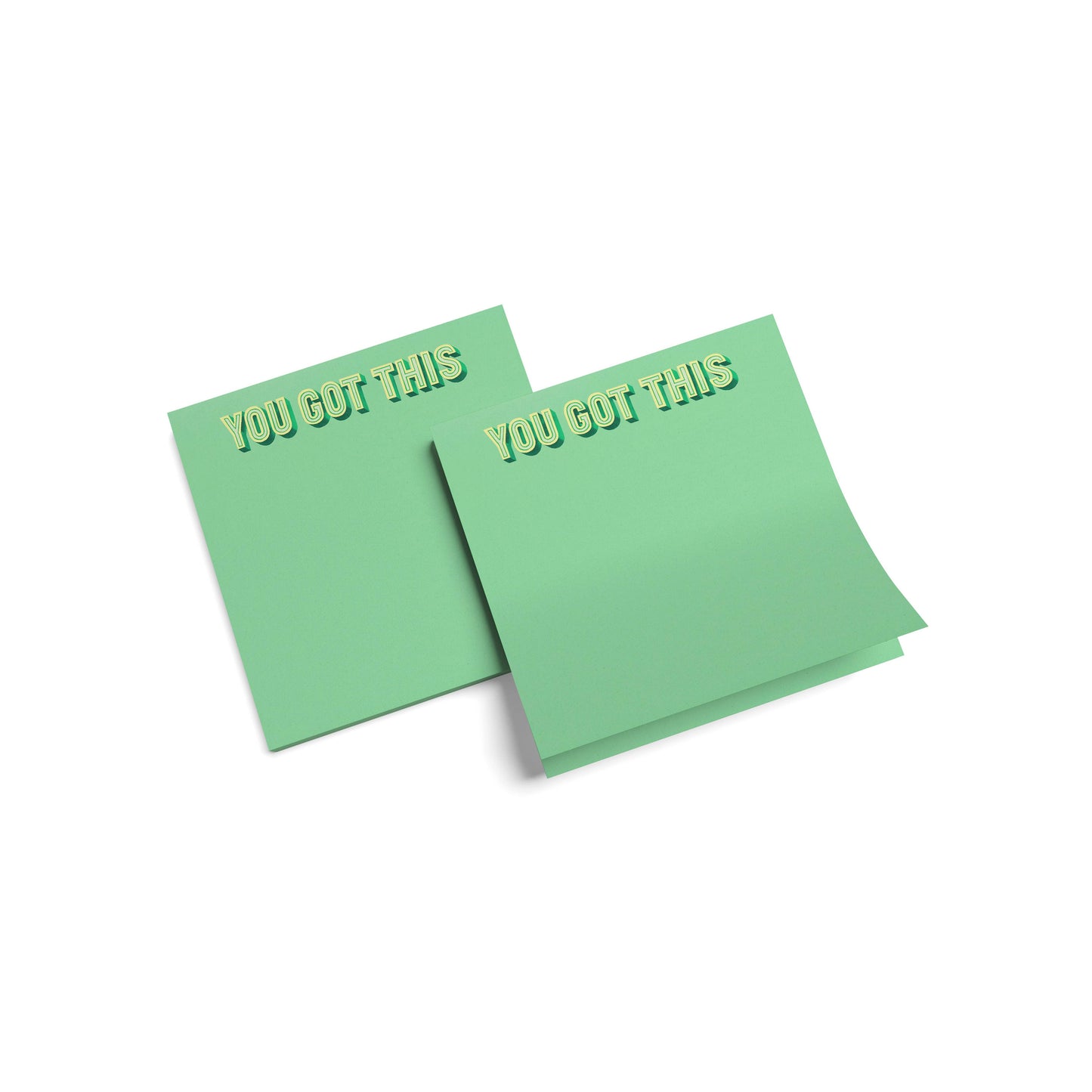 "You Got This" Sticky Notes, 3", 50 Sheets, Office Supply
