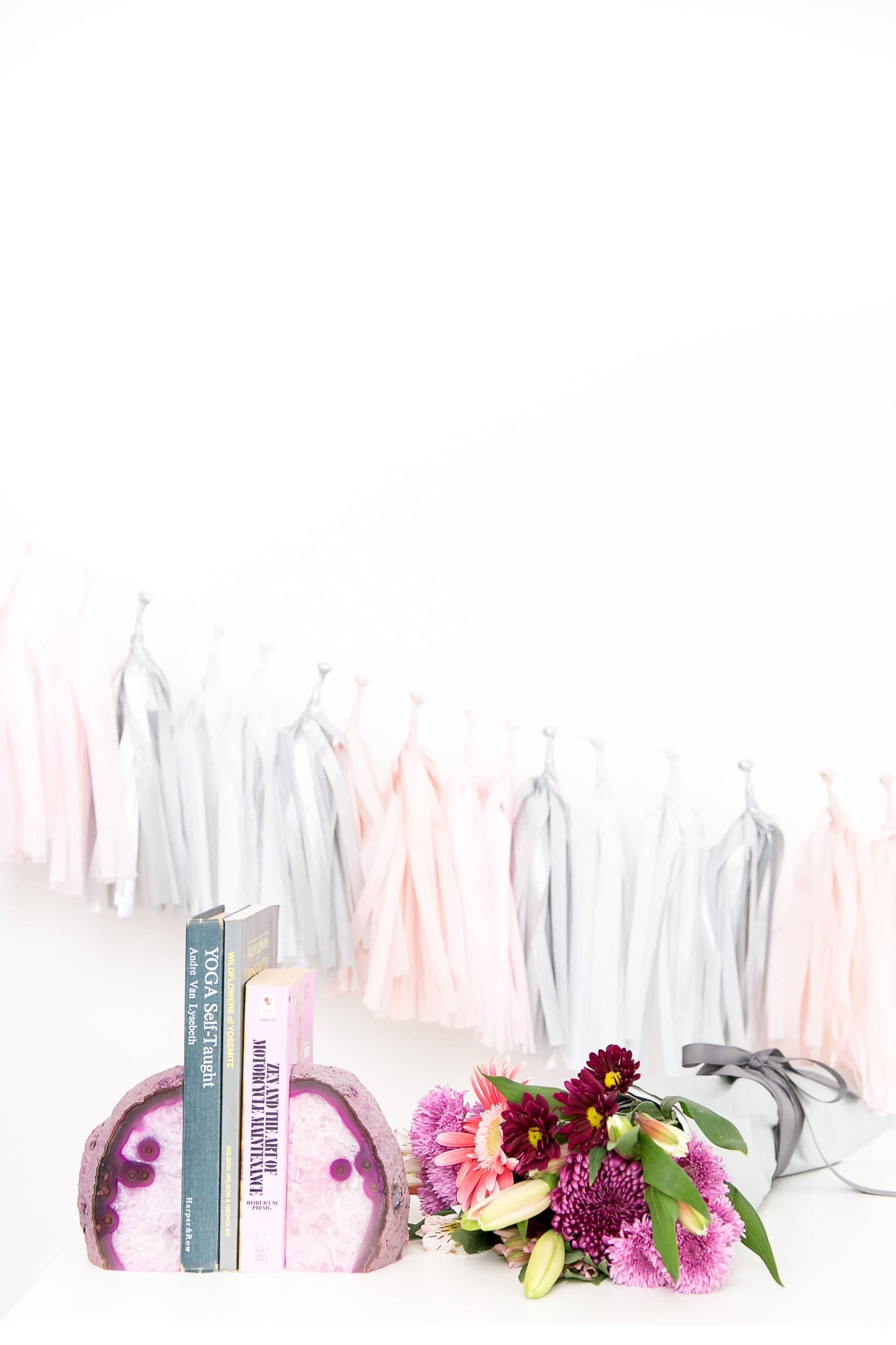 Pink Quartz Tassel Garland Kit