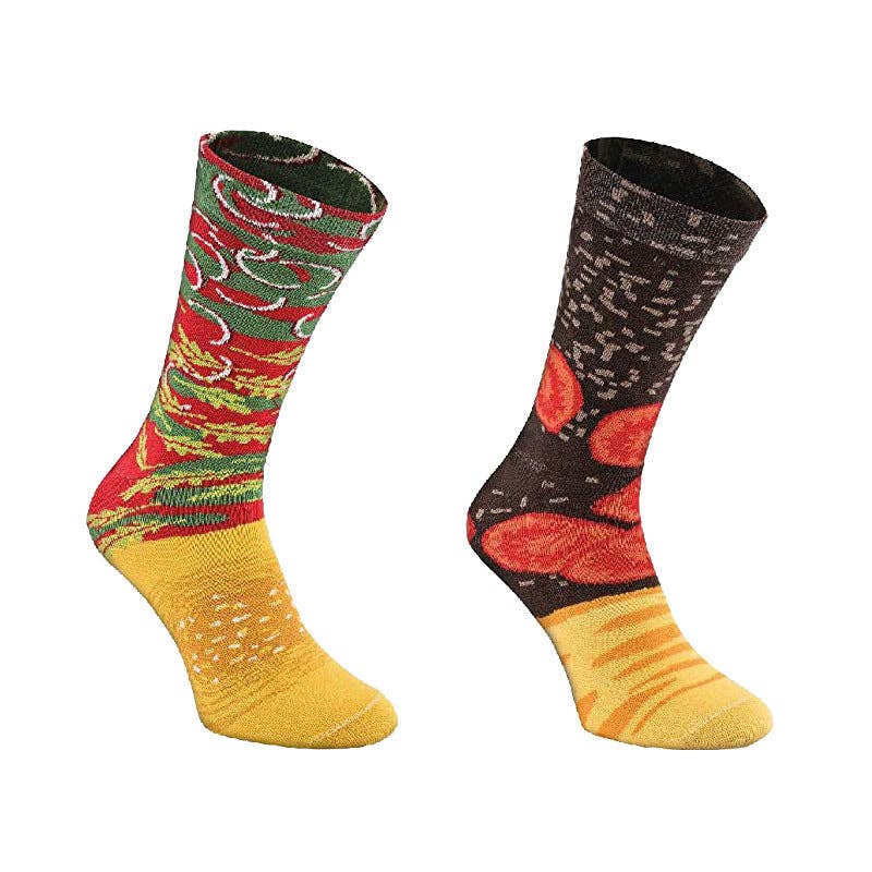 Foodie - Hamburger Socks 3 Pairs: SET