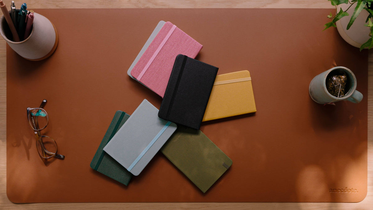 Pocket Notebook | Small Lined Journal | 7 Colors : Mustard