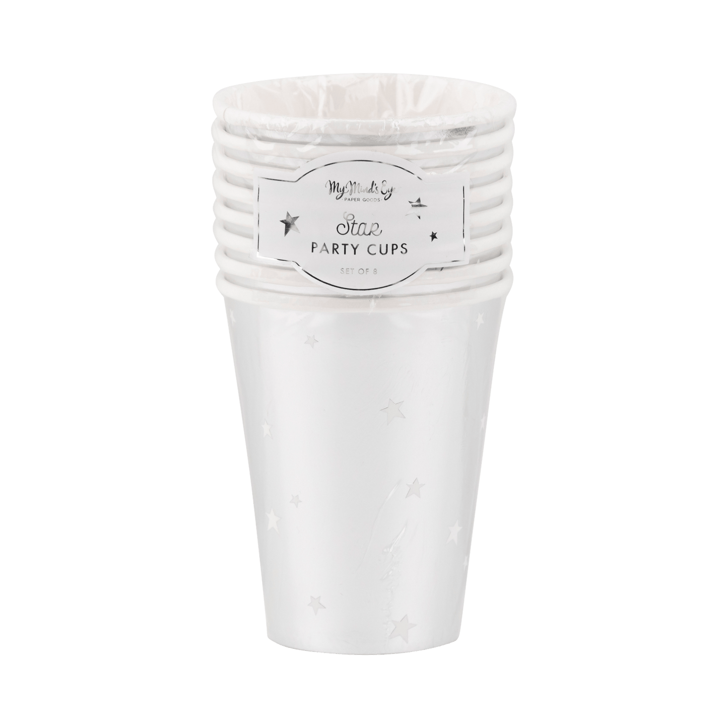 Silver Star Paper Cup
