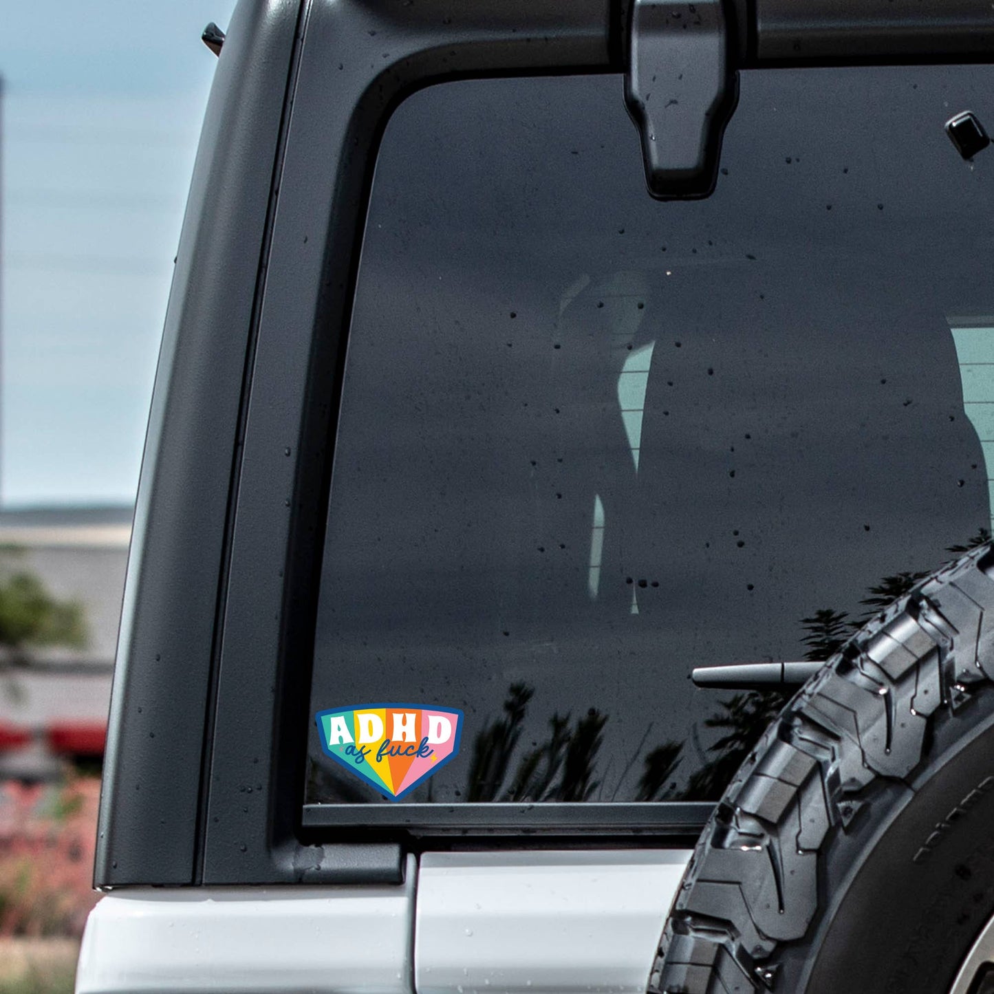 ADHD as Fuck Sticker