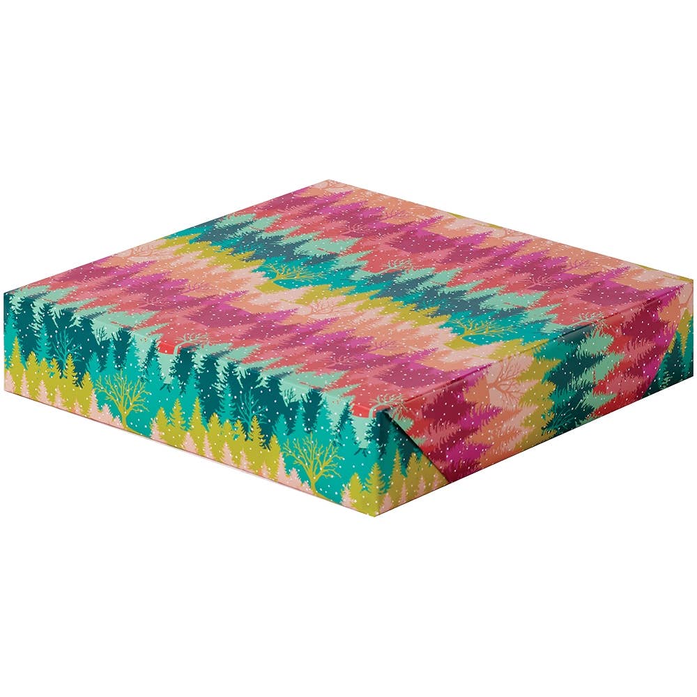 Colorful Timbers Wrapping Paper