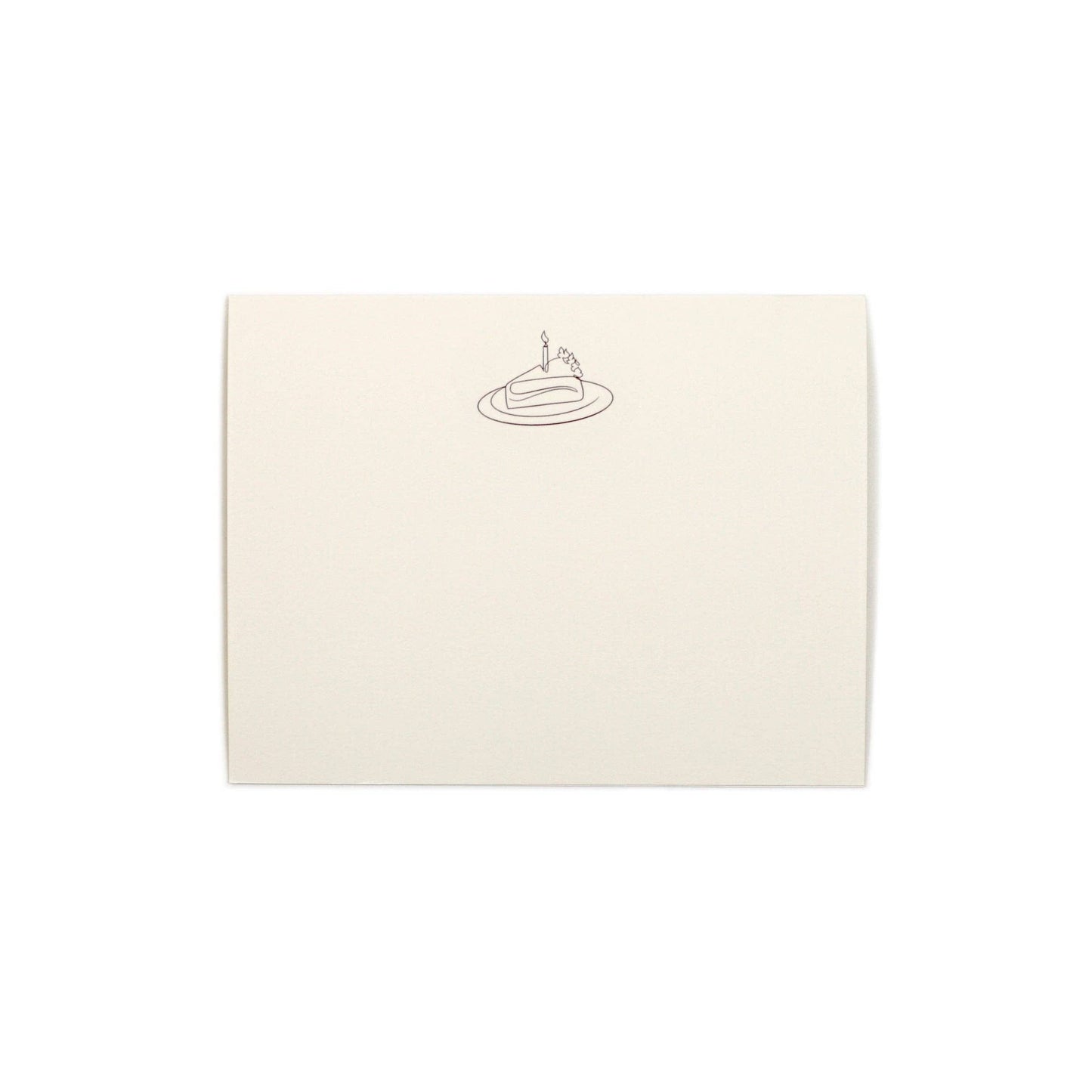 Stationery Cards - High-Quality 300 gsm Paper: Birthday Cake