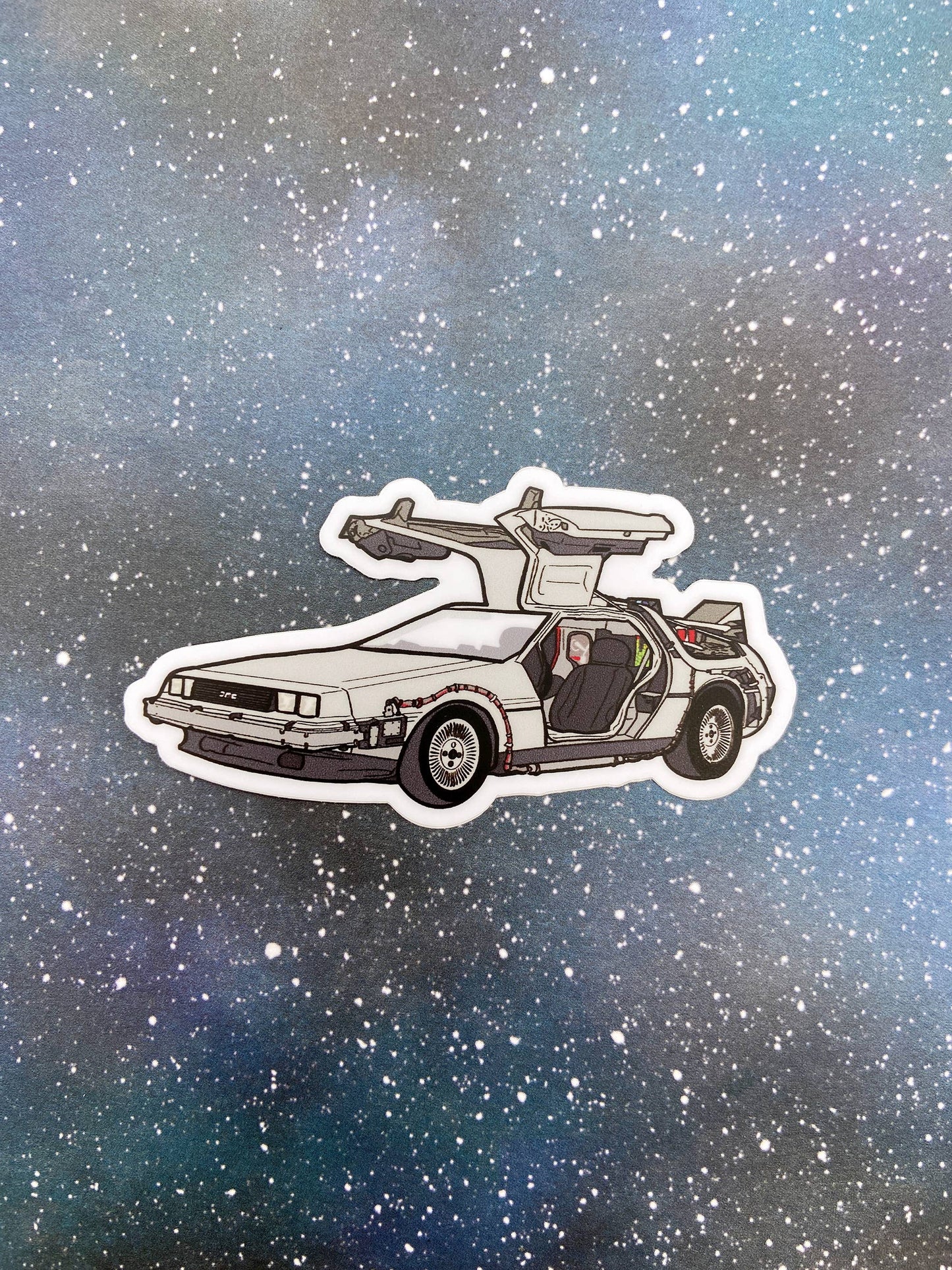 The Delorean - Back To The Future Sticker