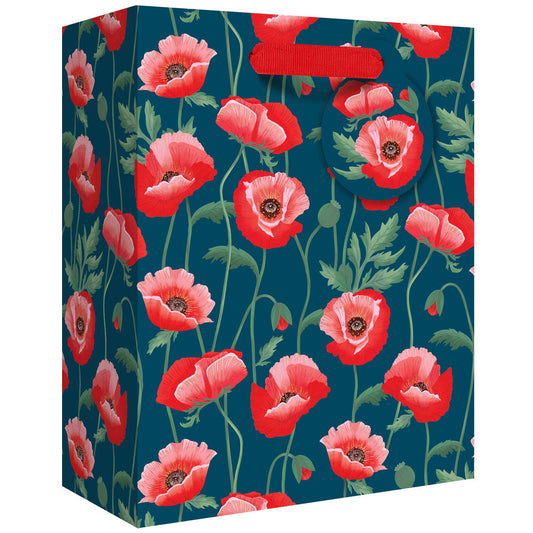 Gift Bags - Medium - Pretty Poppies