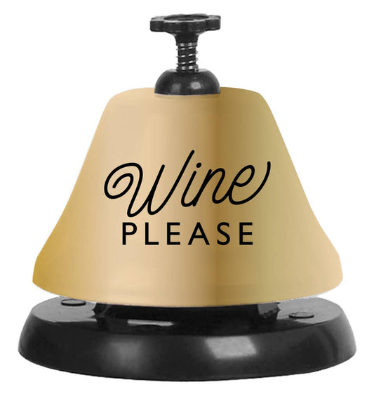Party Favor Funny Drink Bell | Wine Please