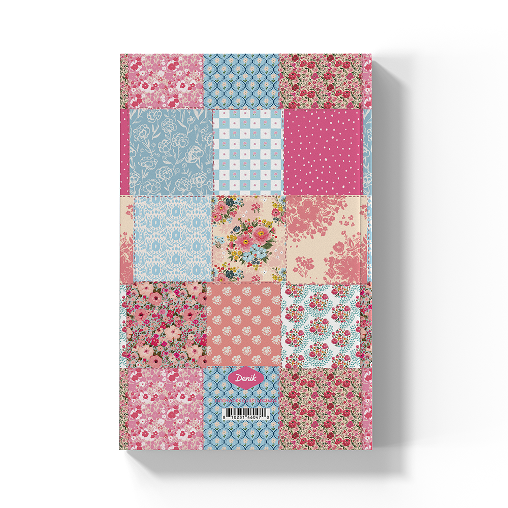 Patchwork Quilt Classic Layflat Notebook Journal LFC2623L